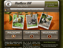 Tablet Screenshot of hawthornhillpoultry.com